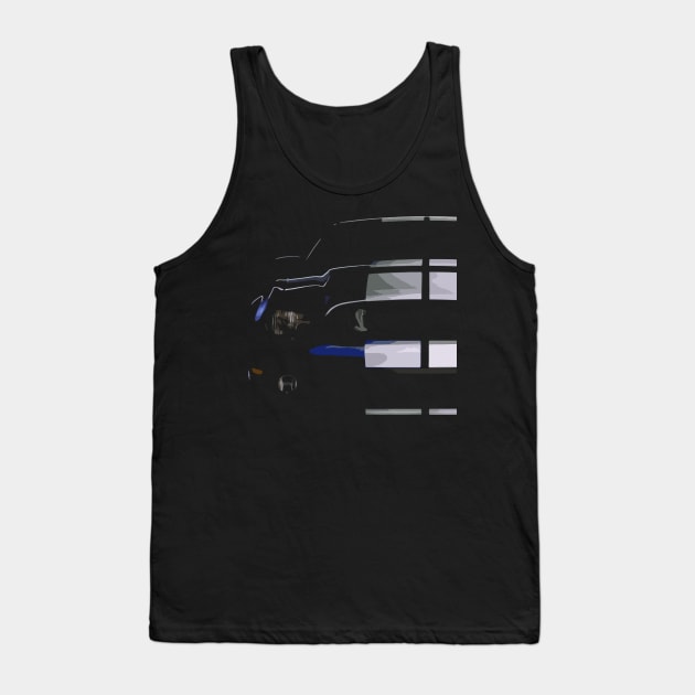 MUSTANG Tank Top by HSDESIGNS